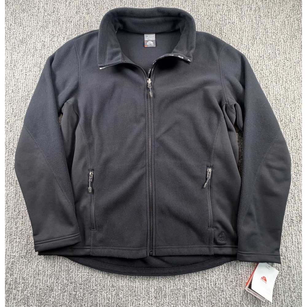 Nike ACG Fleece Jacket Women‎ XL Black Shenandoah Full Zip Nike THERMA ACGW21030